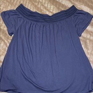 off the shoulder shirt